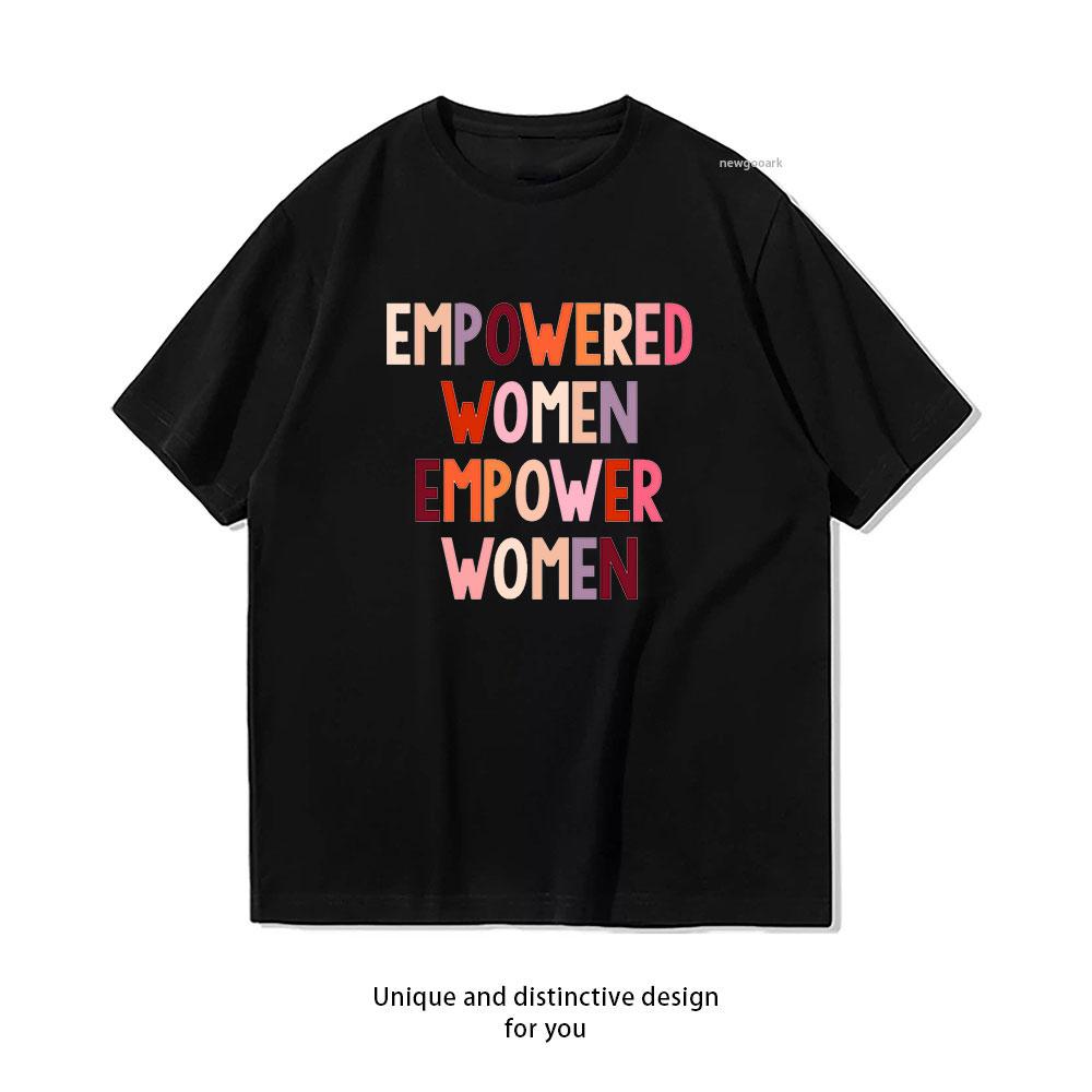 empowered Unisex empower Unisex tshirt Unisex Unisex Casual Cotton Graphic T Shirts Adult Oneck Tops Tee Shortsleev
