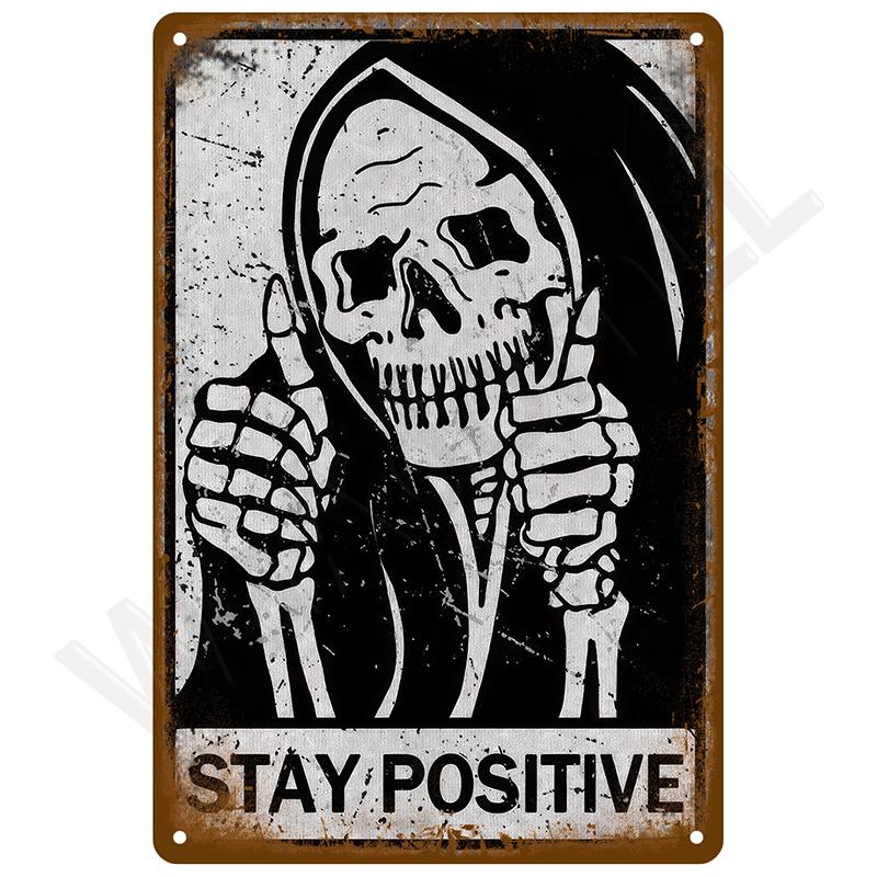 Retro Tin Sign Vintage Metal Signs Plates Posters House Interior Bathroom Wall Art Mural Aesthetic Room Home Decor Decorations