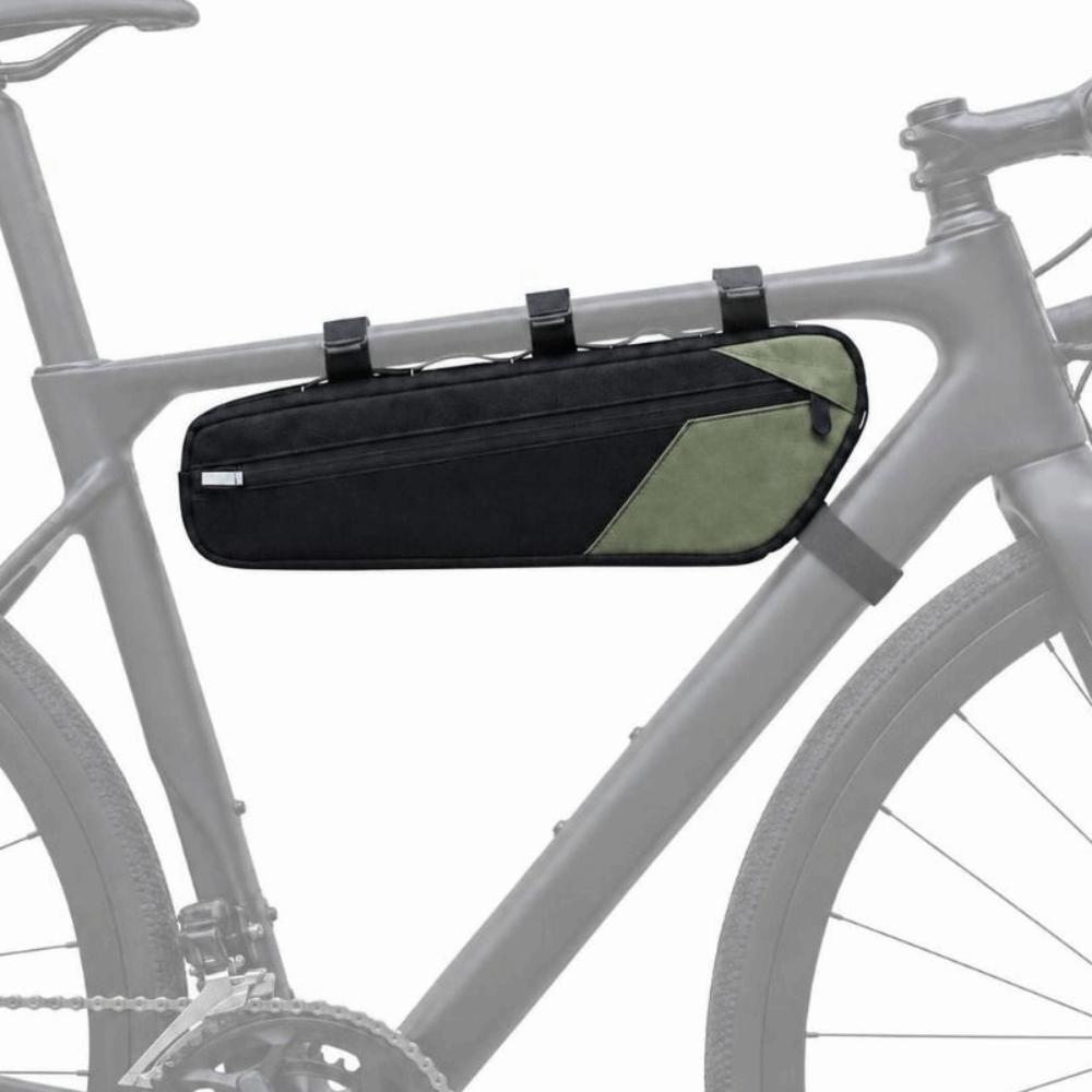 Triangle Bike Frame Bag Easy Install Bike Storage Bag Durable Cycling Frame Bag  Bike Commuting