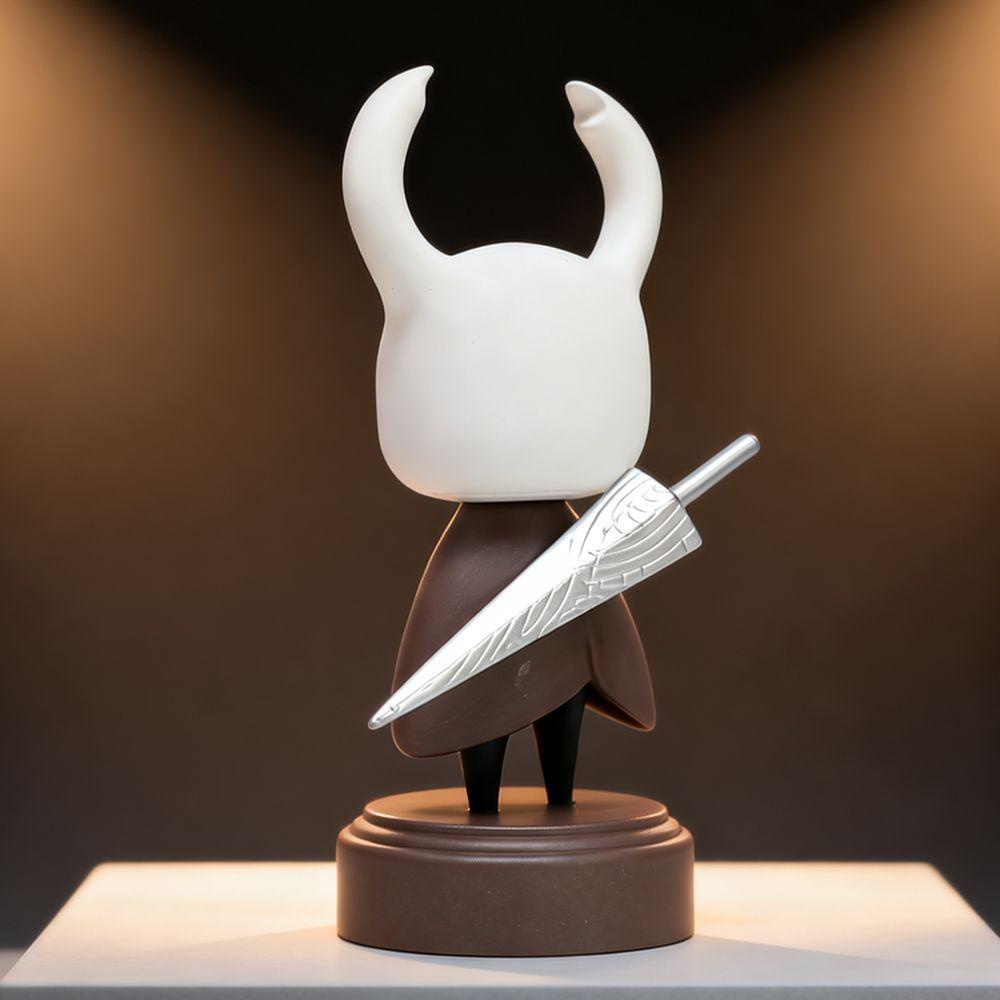 Hollow Knight - 12 см Маленький Рыцарь Аниме Модель Ручной Работы, Игровые Аксессуары, Шасси, Коллекционная Фигурка, Статуя ПВХ Модель