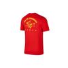 Nike Футболки мужские красные с круглым вырезом умеренного прямого кроя CI9843-650