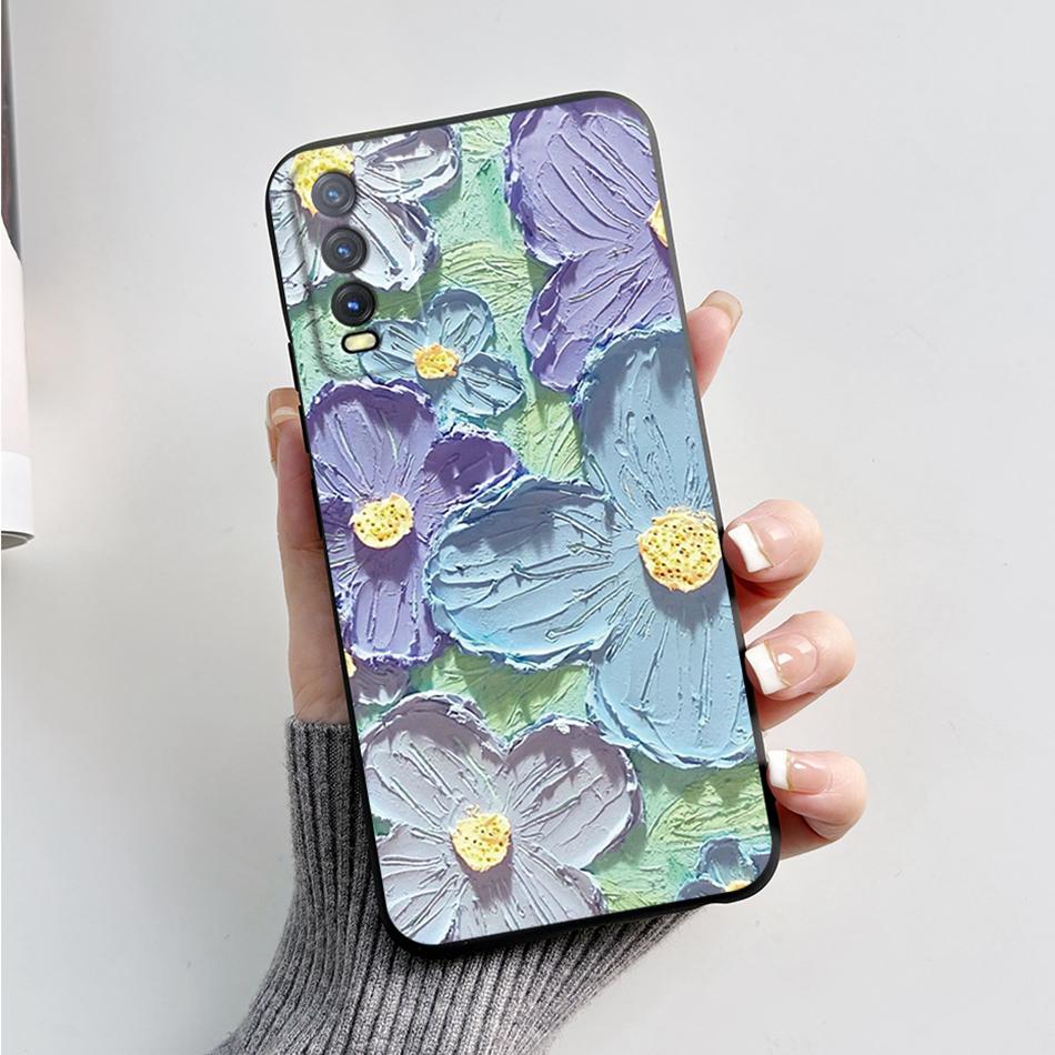 Для Vivo V2027 V2029 Vivo Y20 Y20i Y20s Чехол Милый Медведь Мультяшная Лягушка Задняя Крышка Мягкий Силикон Funda Для Vivo Y11s Y12s Y12a Etui