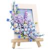 Moonlight Club Flower Picture Picture Frame Building Blocks Flower Bouquet Microparticle Desktop Decoration Creative Girl Holiday Gift