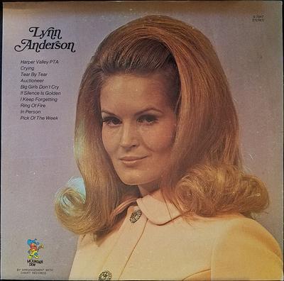 Виниловая пластинка LYNN ANDERSON - Lynn Anderson S7047 Mountain Dew Re 1970 США Кантри/Фолк Б/у