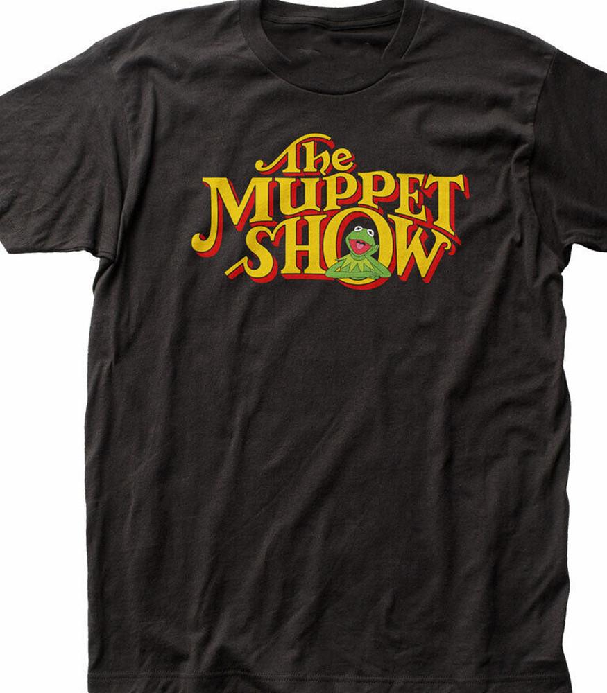 The Muppets Show logo HOT NEW black T-shirt short sleeve S to 5Xl Unisex T-Shirt
