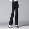Women's Spring Slim Fit High Waist Flare Pants - Versatile and Casual