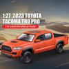 New 1:27 Simulation Scale 2023 Toyota TRD Pro Car Model Die-cast Static Precision Zinc Alloy Model Collection Gift Boys Toy Trendy Pickup Ornaments