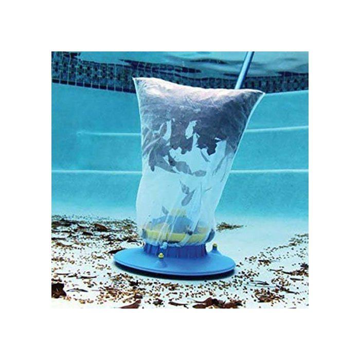 Lot de 2 sacs de rechange en maille fine pour aspirateur/collecteur de feuilles de piscine