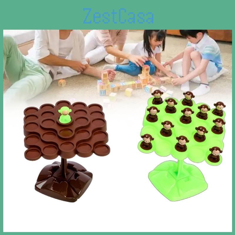 Увлекательное Дерево Баланса с Обезьянками Интерактивная Игра на Баланс для Двоих Игрушка для Детей
