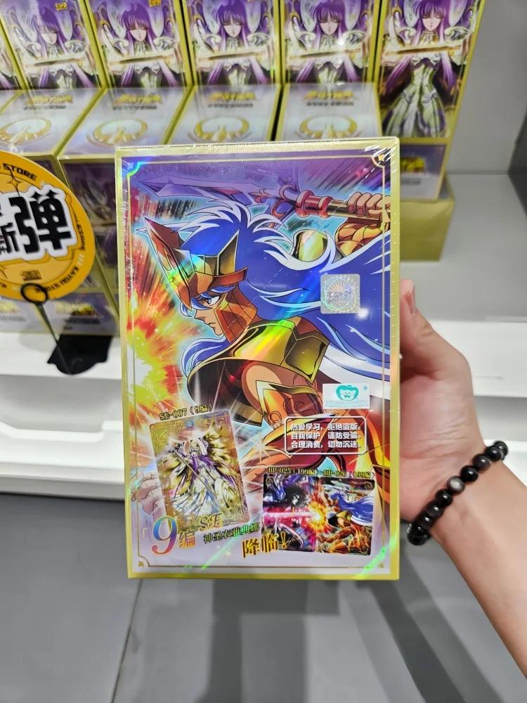 Genuine Saint Seiya Saint Cloth Awakening Series Golden Athena Trading Cards Booster Box Collectibles Anime Kids Fan Gifts