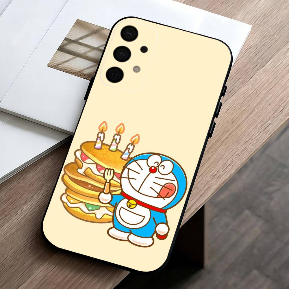C-CARTOON D-Doraemon C-cute Phone Case For Samsung Galaxy A73,A72,A71,A70,A53,A52,A51,Others Soft Black Cover