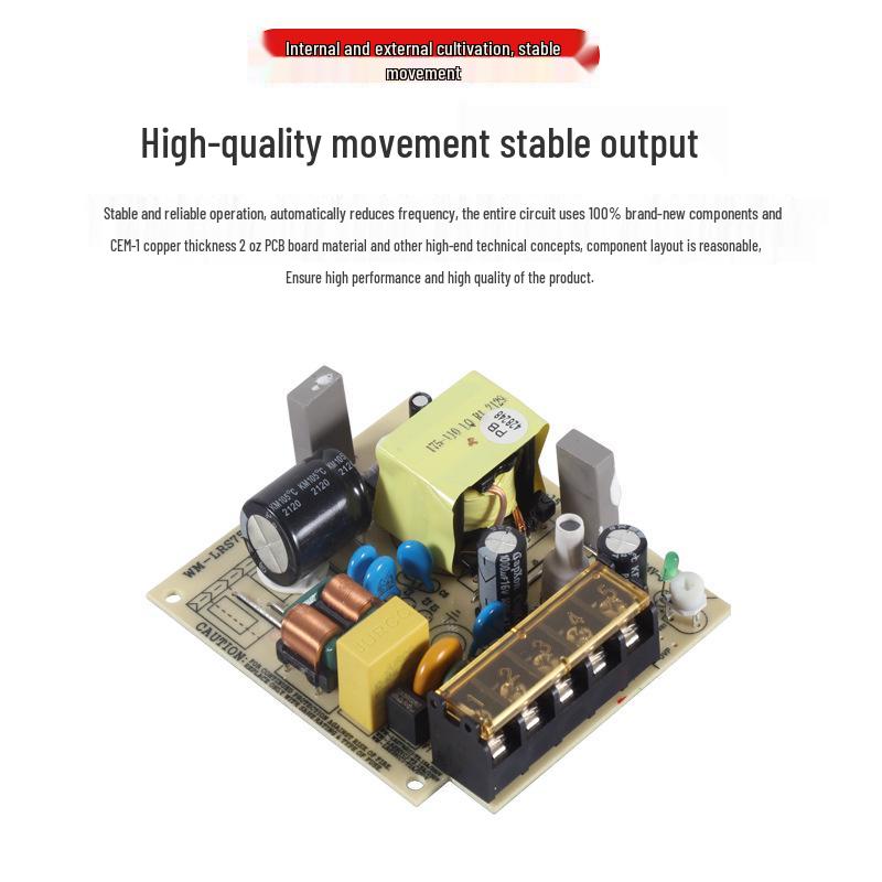 35W-450W Single Output Switching Power Supply: 5V/12V/15V/24V/36V/48V for 3D Printers