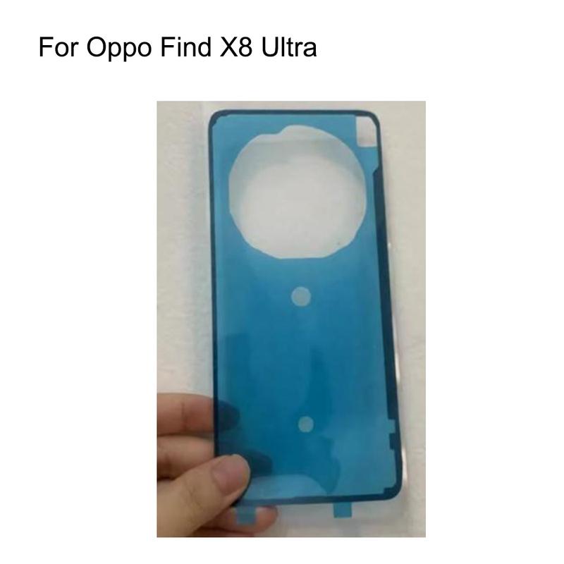 2PCS Rear Door Sticker For Oppo Find X8 Ultra Back Battery Cover Waterproof Adhesive Tape Replacement For Oppo Find X 8 Ultra