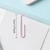 70 Pcs Pink/ Purple/ Green Small Paper Clips Vibrant Color Metal Paper Clips  Document Binding