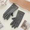 Warm Touch Screen Gloves Touchable Screen Driving Mittens New Full Finger Gloves  Women
