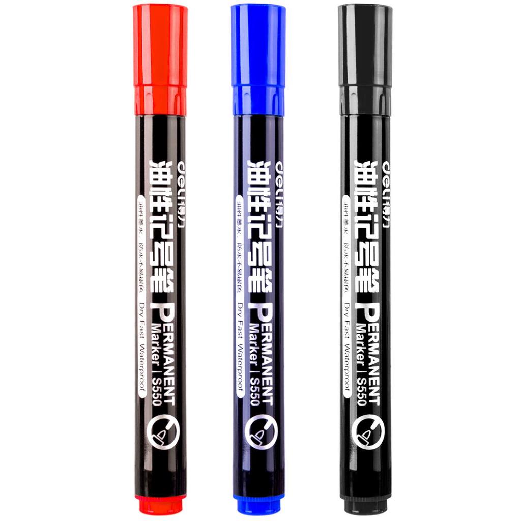 Перманентный масляный маркер водостойкий. В ассортименте черный, красный и синий цвета