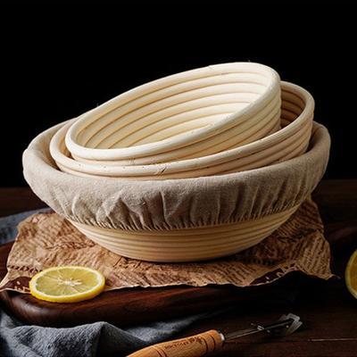 Ротанговая корзина для брожения хлеба Круглые формы для выпечки теста Инструменты для выпечки хлеба Овощ