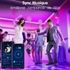 Keepsmile Ruban Led 30m (15mx2), Led Chambre Bluetooth, Bande Led Contrôlé par Télécommande APP4