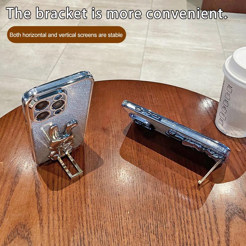 For Honor Magic6 Lite 5G/X9b 5G Case Cute Rabbit Shockproof Kickstand Phone Case