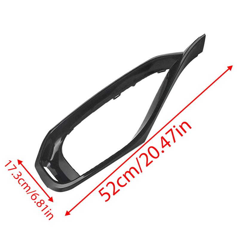 Car Front Bumper Lower Fog Lamp Grille Bezel Trim Cover Left/Right for BMW 4 series F32 F33 F36 2014 2016 2017 2018