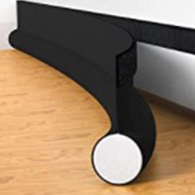 Регулируемая нижняя уплотнительная полоса двери Уплотнитель под дверью Уплотнитель для защиты от сквозняков Защита от холода и ветра Блокиратор щелей Акустическая пена для дома