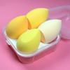1/4/pcs Makeup Blender Cosmetic Puff Makeup Sponge with Storage Box Foundation Powder Sponge Beauty Tool Women Make Up