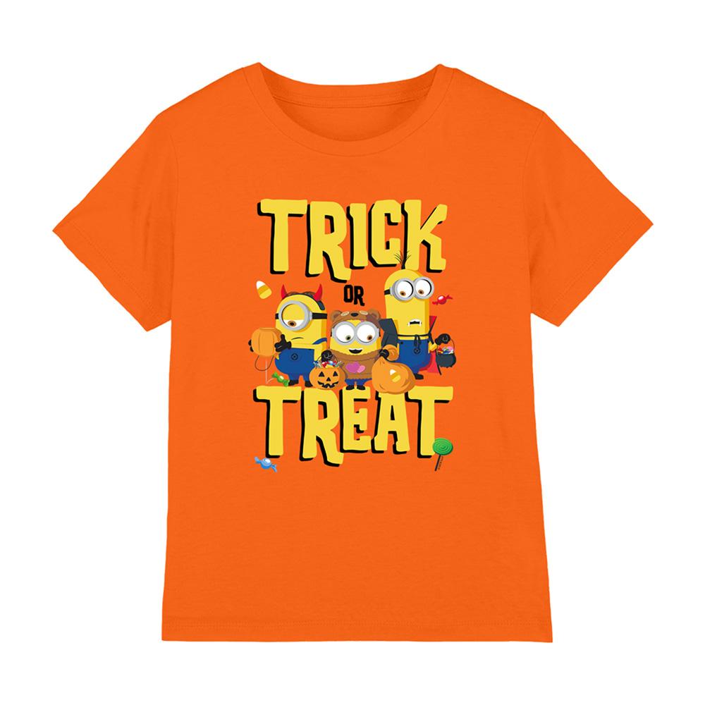 DESPICABLE ME Childrens/Kids Trick Or Treat Minions T-Shirt