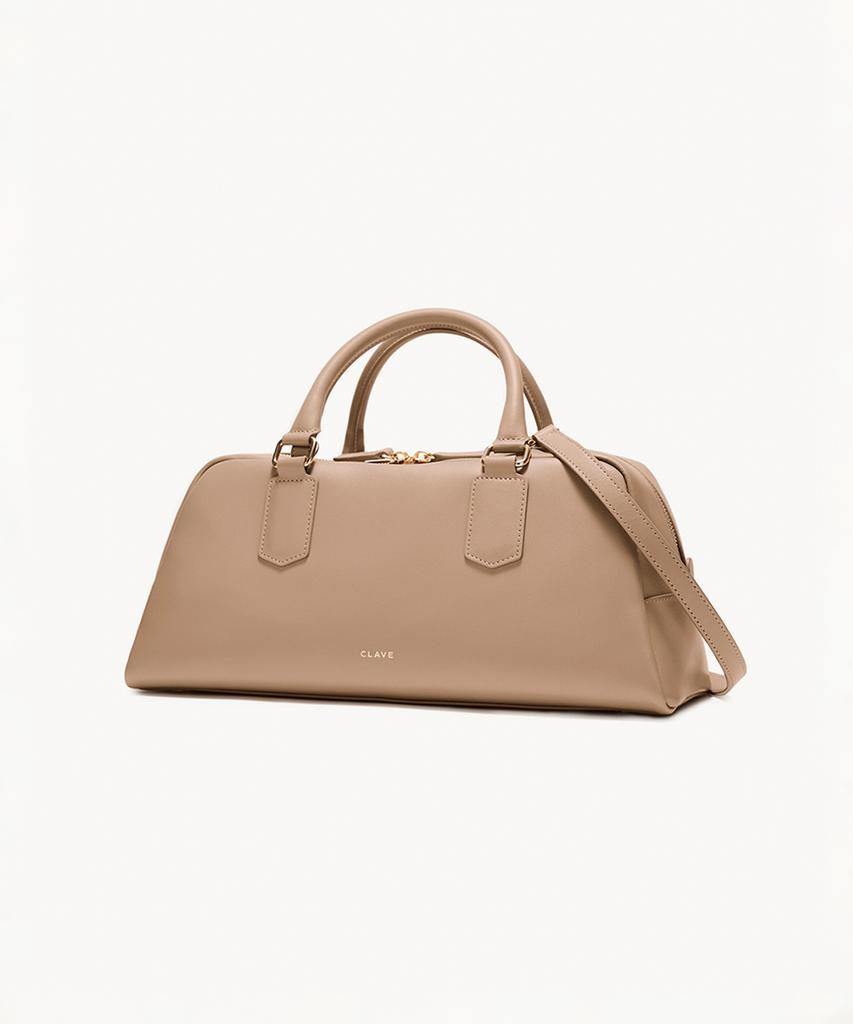 Clave Sabine Beige Tote Bag