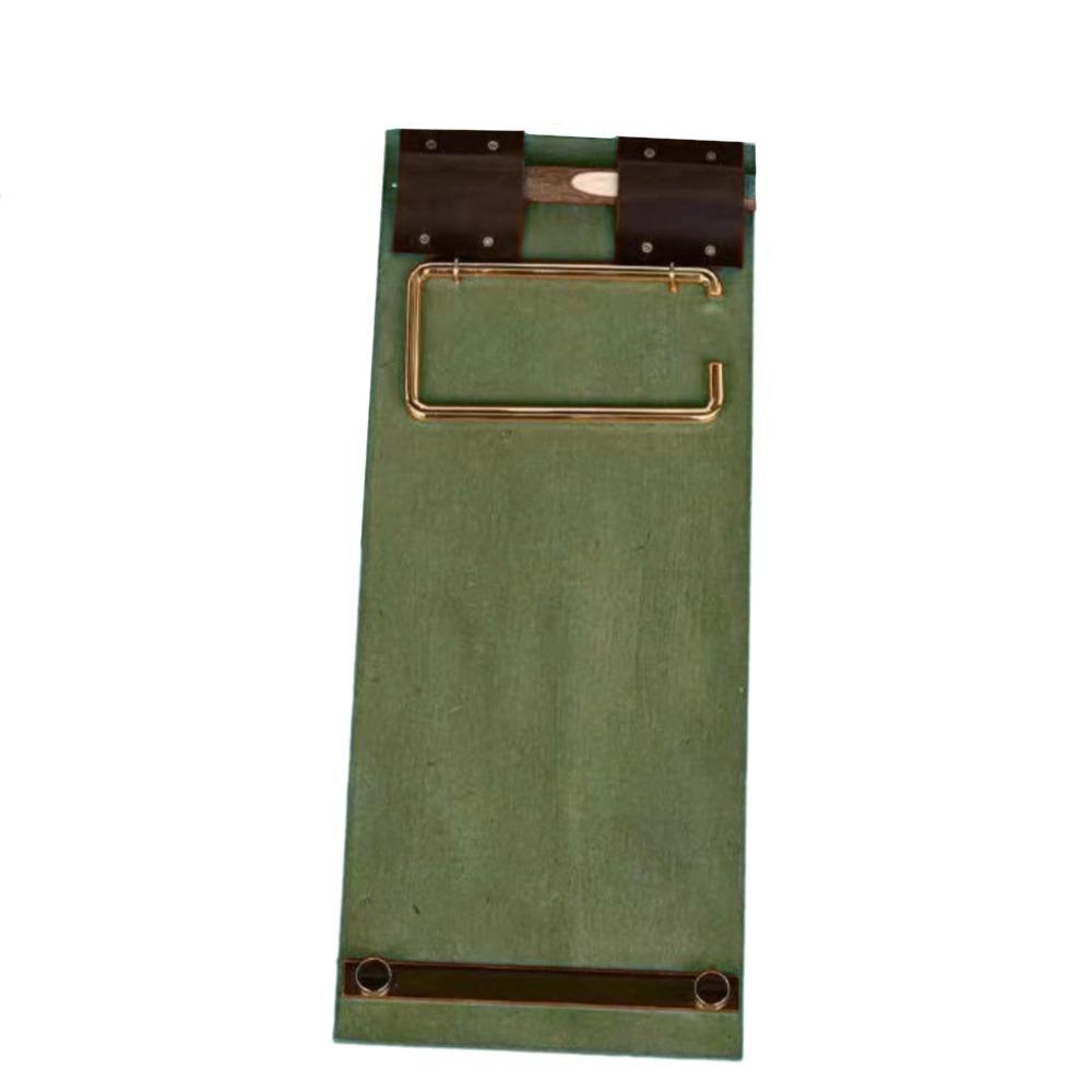 Refillable Kraft Paper Roll Vintage Clipboard DIY Crafts Hanging Writing Pad for Notes