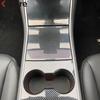 Для Tesla Model 3 2018     Панель накладок на центральную консоль автомобиля из углеродного волокна, рамка держателя для стакана, аксессуары