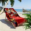 Aggretsuko 2D Flat Print Beach Towel, Large Soft Quick Dry Towel for Beach Camping SwimmingXSTJ0915103