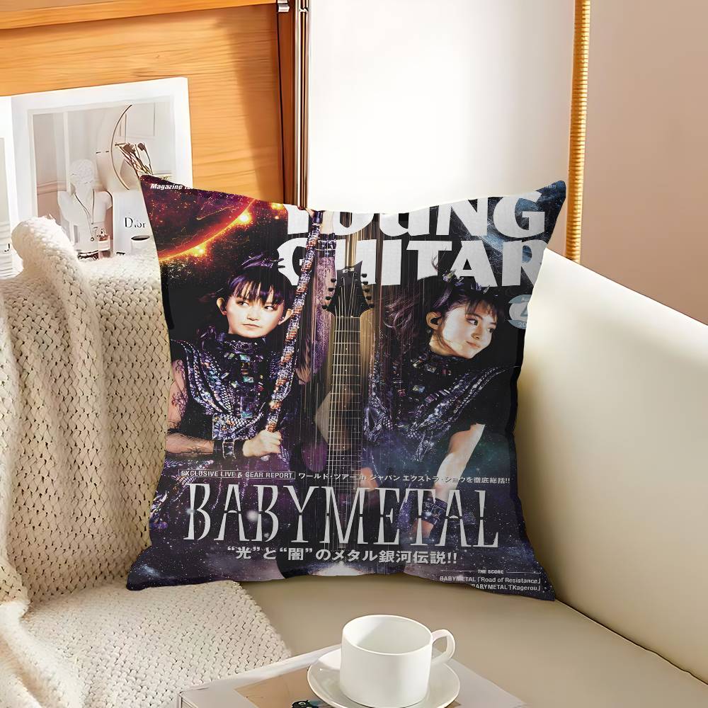 Звезда Музыки B-Babymetal Поп-группа Наволочка Дюймы Декор в деревенском стиле Домашние декоративные наволочки для дивана
