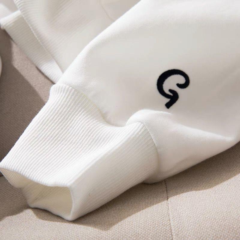 2025 Осень Женский Модный Корейский Свободный Повседневный Худи Свитшот