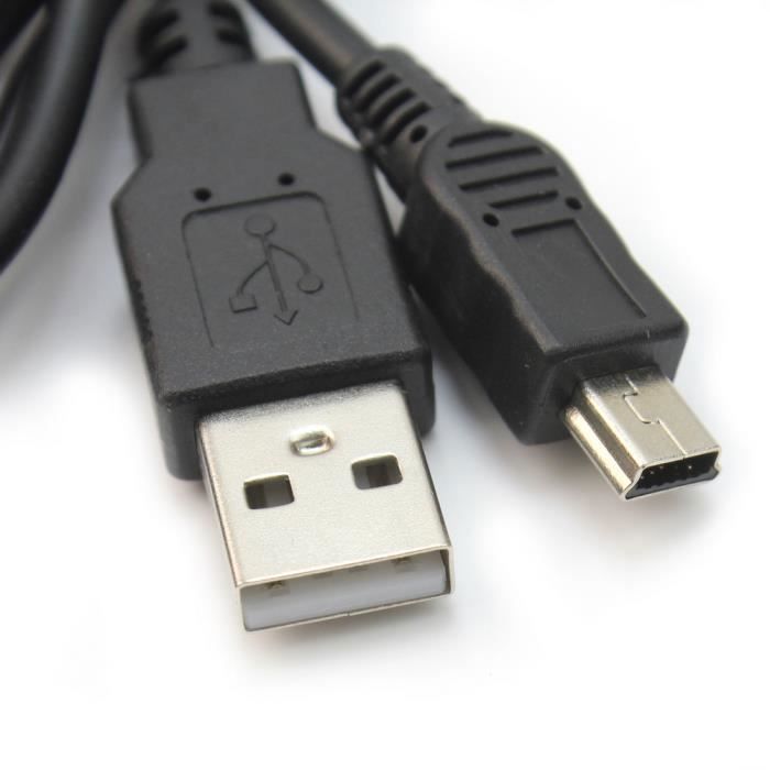 USB Charging Cable - SONY - PS3 - 1000mm - Black - Charging Accessory