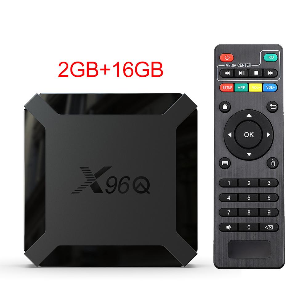 VONTAR X96Q Android 10.0 ТВ-приставка Allwinner H313 Quad Core 4K H.265 2.4G Wifi Google Player Youtube X96 Set Top Box