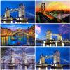 5D DIY пейзаж алмазная живопись вышивка крестиком полная квадратная/круглая дрель мост Алмазная вышивка мозаика искусство пейзаж домашний декор