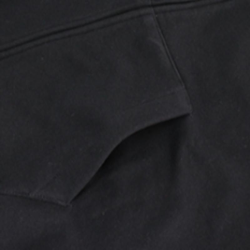 New Balance Куртка мужская, женская, с капюшоном и застежкой-молнией Heritage French Terry, черная Nbmdd4a013 19