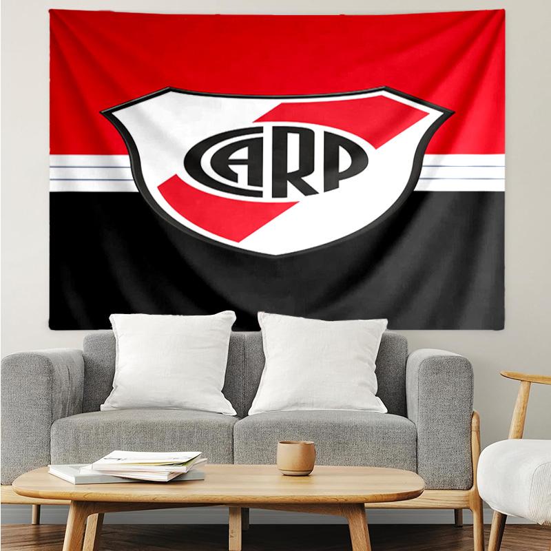 River Plate Emblem Tapestry Hanging for Bedroom,Livingroom, Playroom,Decor Art Room Wall Tapestry Holiday and Birthday Gifts