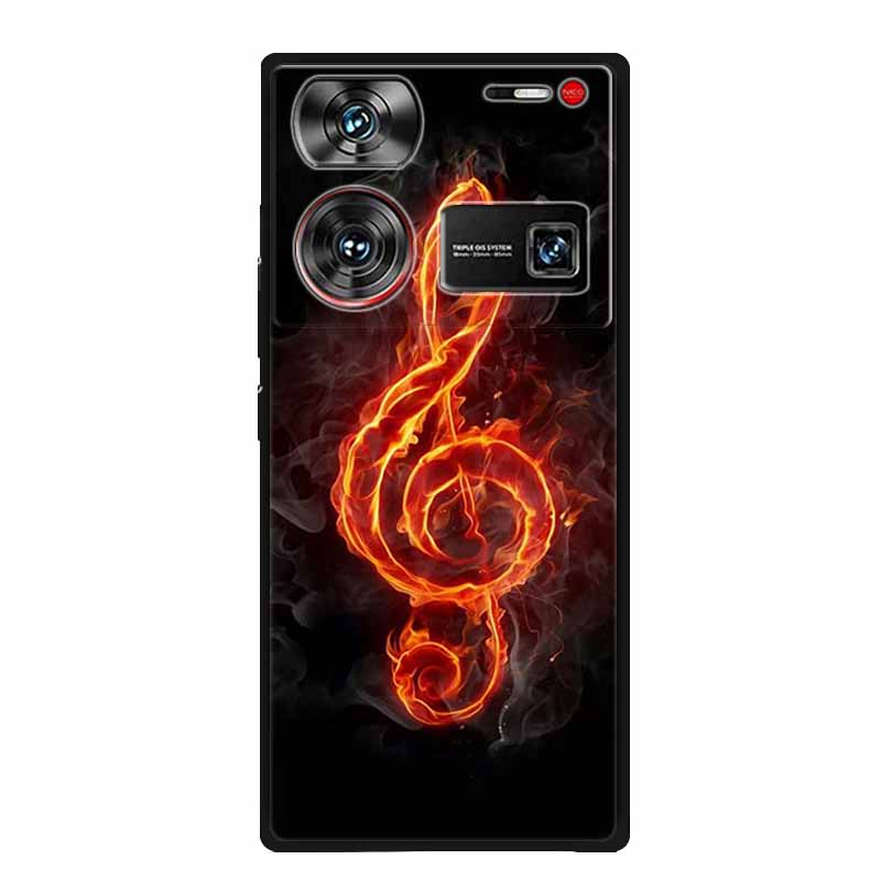 Чехол для ZTE nubia Z60 Ultra Животные Мягкий Силикон ТПУ Чехол для Телефона Для ZTE Nubia Z60Ultra 5G Защитный Крутой Волк Coque