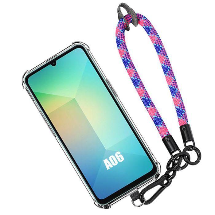 Coque de protection - BOOLING - Samsung Galaxy A06 - Antichoc - Bracelet amovible - Transparent