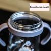 Toddler and Kids 250ML Sippy Cups Child Learning Cup Handle Feeding Cup with Straw Gravity Ball