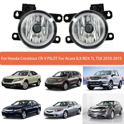 Противотуманная фара для Honda Crosstour CR-V PILOT Для Acura ILX RDX TL TSX Передний бампер Противотуманный свет 33900-TDA-A01 33900-STK-A11