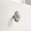 French-Style Silver Single hole Handle Modern Simple Drawer Cabinet Handle  Wardrobe Door