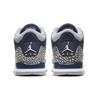 Кроссовки Air Jordan 3 Retro GS Georgetown Kids Синий Полночь-Темно-Цементно-Серый 398614-401
