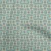 Cotton Flex Dusty Teal Green Fabric Asian Kilim Dress Material Fabric Print Fabric By The Yard 40 Inch