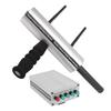 Metal Detector Aluminum Silver 20m Depth 1000m Scope 2 Antennas Rechargeable Detector for Gold