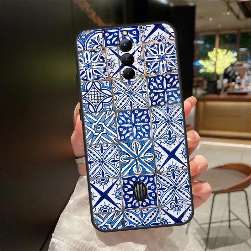 Чехол с марокканским узором для ZTE Nubia Red Magic 11 10 8 8S 9 9S 10S Pro Plus 6 7 6S 7S Для RedMagic 10 Air Чехол