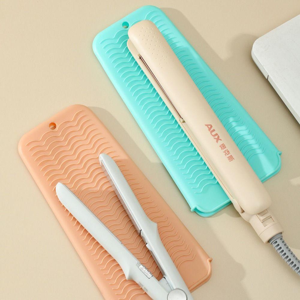 Anti-Slip Curling Iron Insulation Mat Hair Straightener Anti-Heat Mats  Professional Styling
