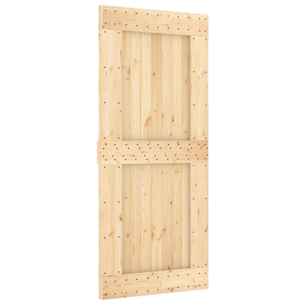 NARVIK Interior Door Natural Pine Solid Wood