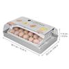 Digital Egg Incubator 20 Eggs Poultry Hatcher with Auto Egg Turning Temperature Control LED Light